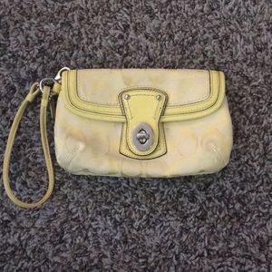 Coach wristlet